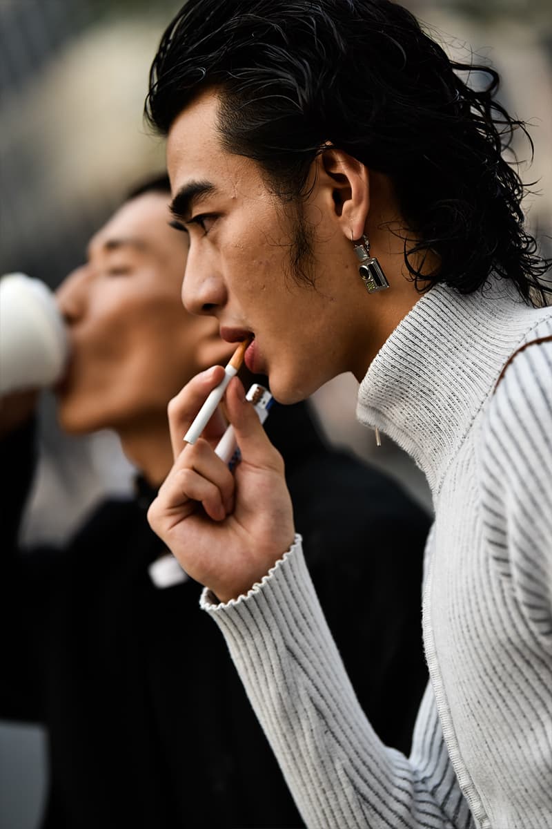 Shanghai Fashion Week SS24 Street Style china y project balenciaga showroom loewe autumn