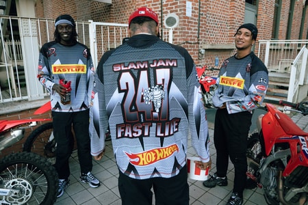 Slam Jam Teams Up With Fellow Italian Label 24.7 Fastlife for Y2K-Inspired Motoshirt