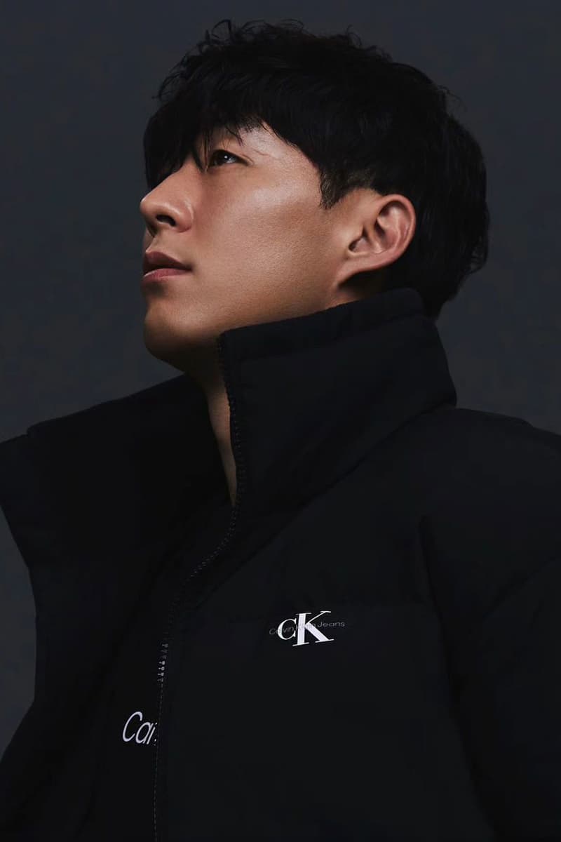 Son Heung-min Calvin Klein Fall Winter 2023 Fashion Clothing Football Soccer Sports Tottenham Hotspur Premier League Harry Kane