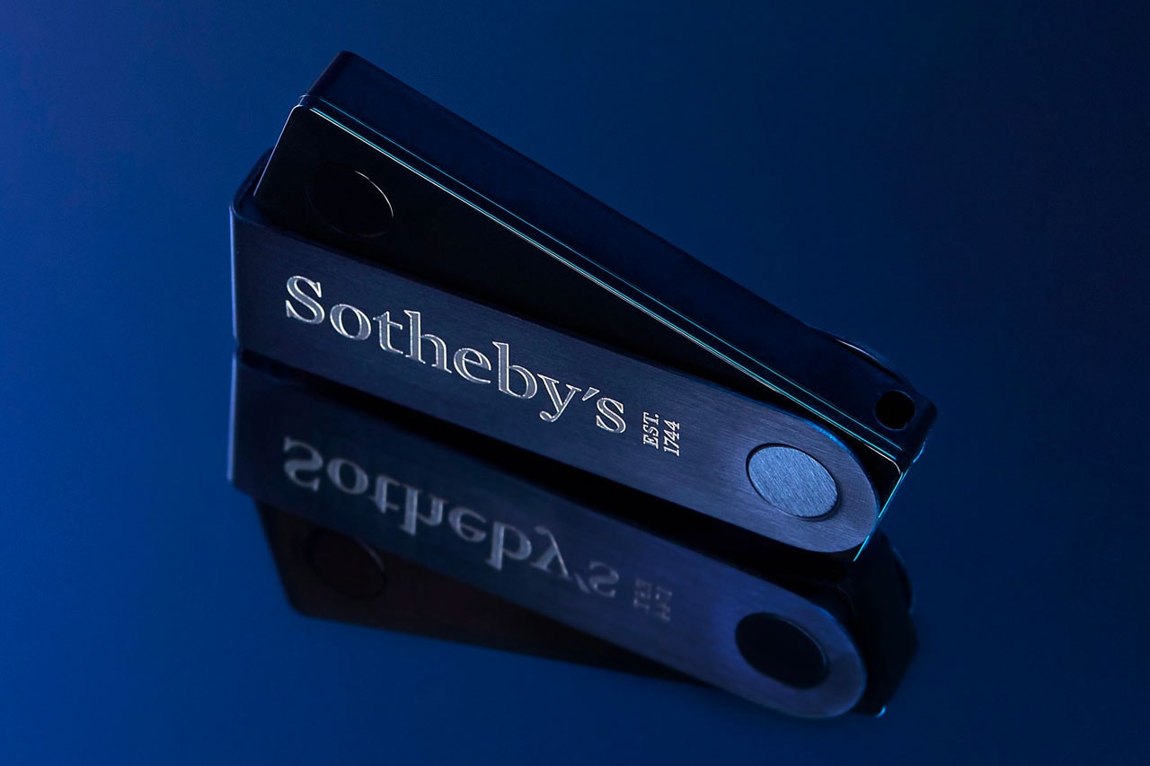 Sothebys x Ledger Nano X Release Info