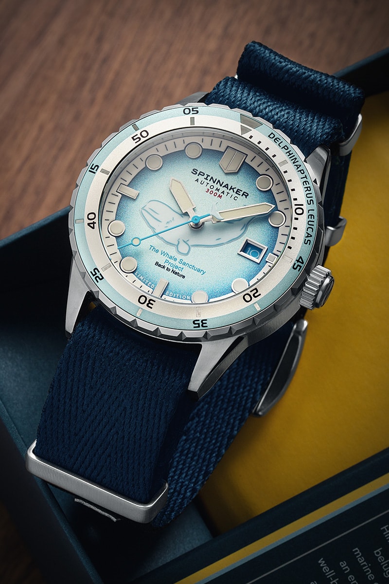 Spinnaker Hass Automatic Whale Sanctuary Project Limited-Edition Release Info