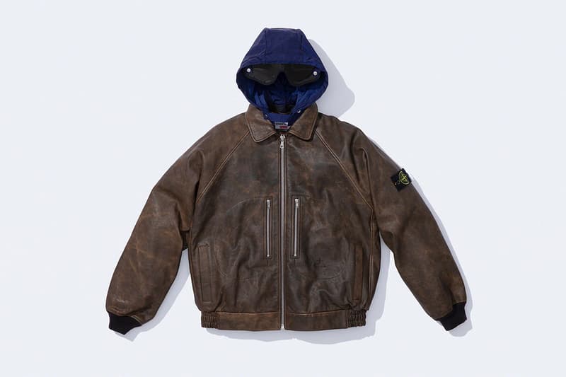 Supreme Stone Island fall winter fw 2023 collaboration Release Info