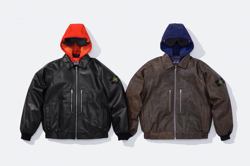 Supreme Stone Island fall winter fw 2023 collaboration Release Info