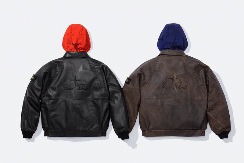 Supreme Stone Island fall winter fw 2023 collaboration Release Info