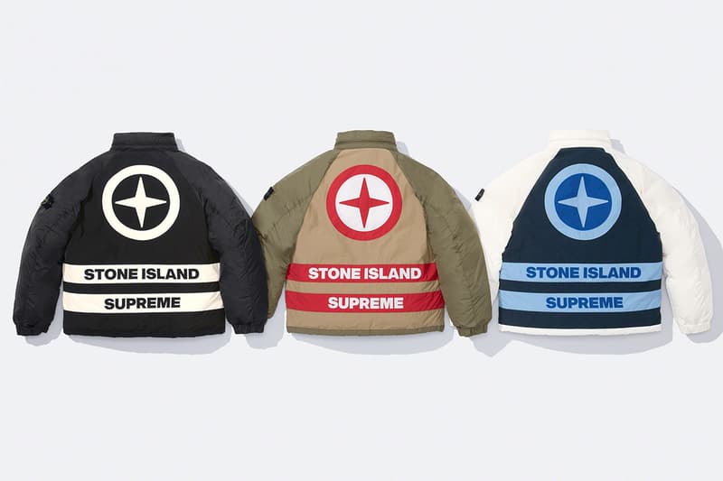 Supreme Stone Island fall winter fw 2023 collaboration Release Info