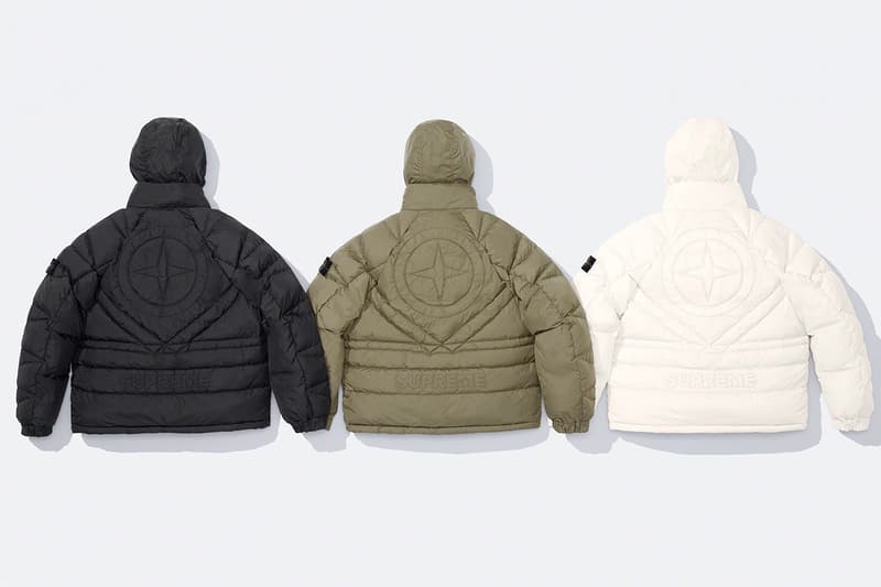 Supreme Stone Island fall winter fw 2023 collaboration Release Info