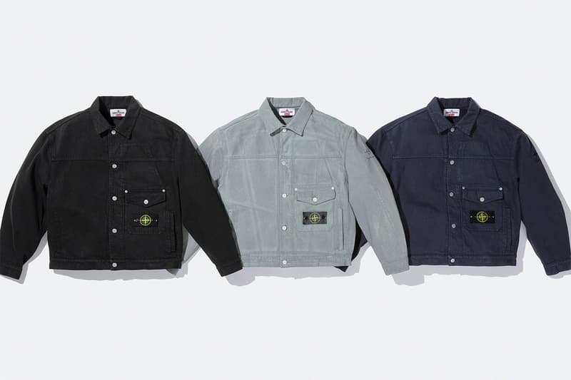 Supreme Stone Island fall winter fw 2023 collaboration Release Info