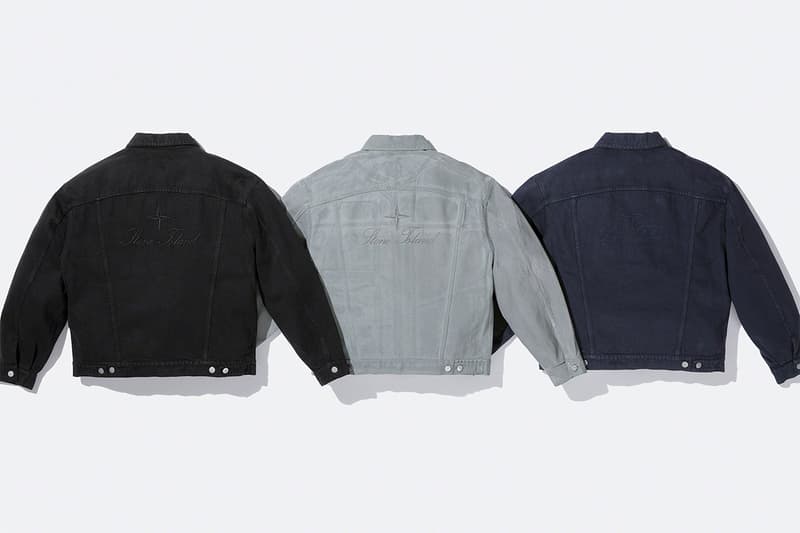 Supreme Stone Island fall winter fw 2023 collaboration Release Info