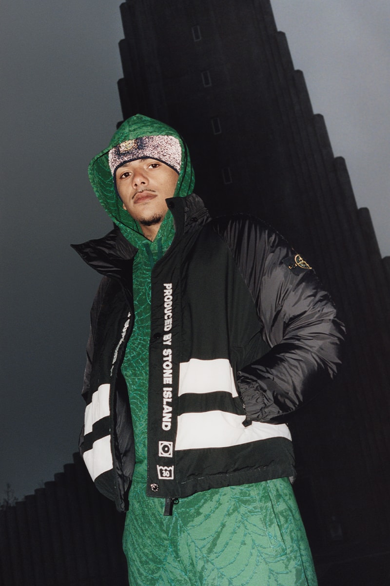 Supreme Stone Island Reversible Down Puffer Jacket