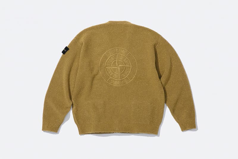 Supreme Stone Island fall winter fw 2023 collaboration Release Info