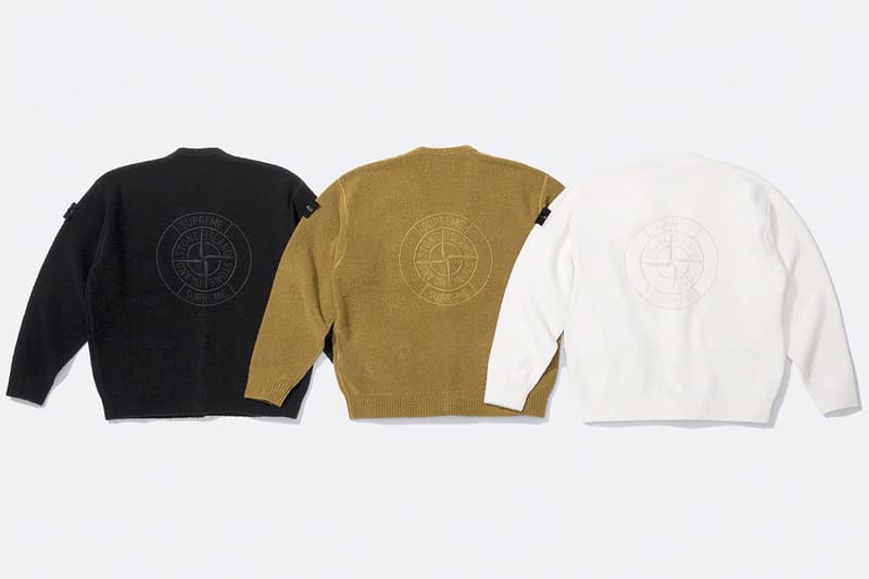 Supreme Stone Island fall winter fw 2023 collaboration Release Info