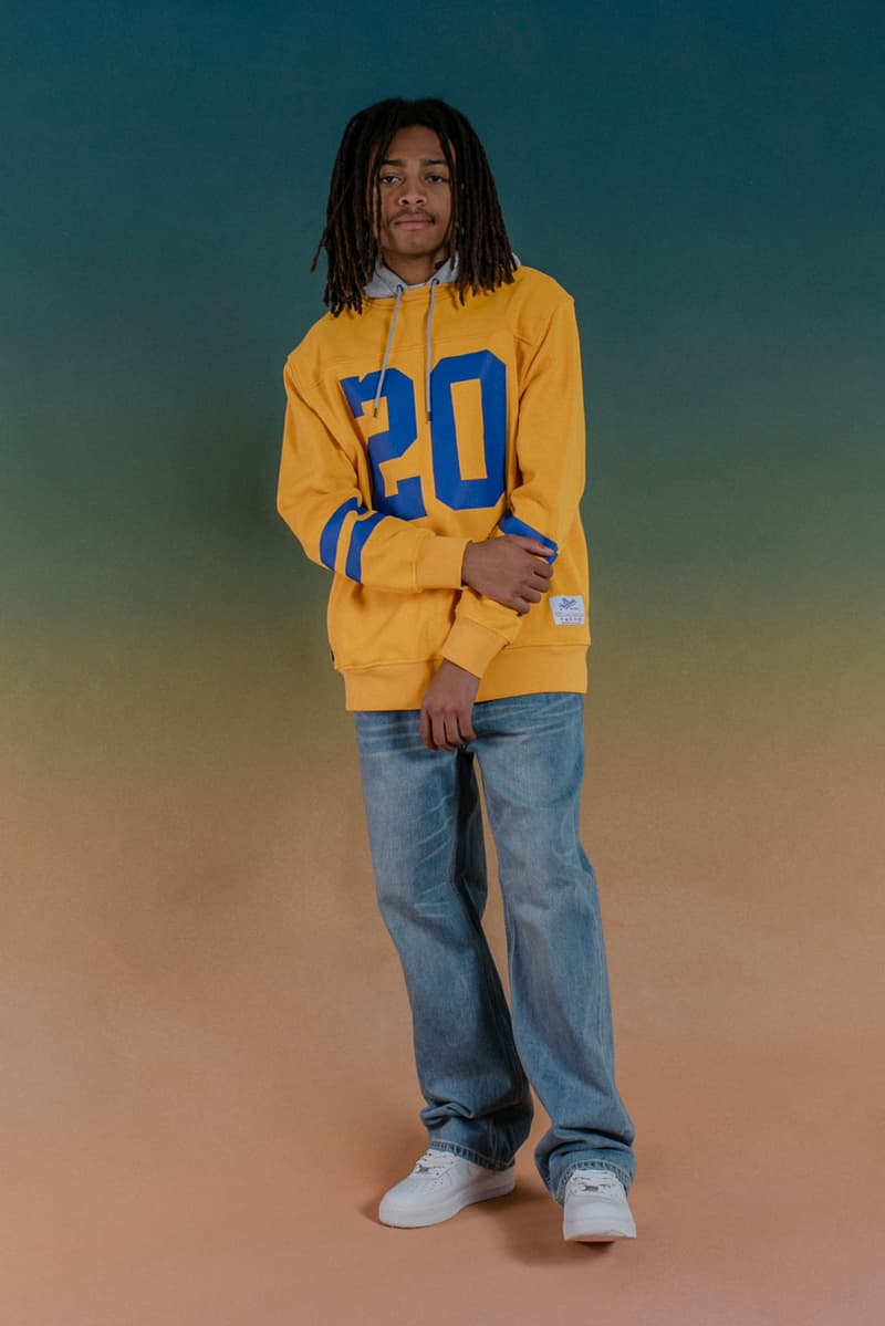 The Hundreds Pays Homage to Y2K Streetwear in Winter 2023 Collection  bobby ben hundreds los angeles california la dodgers sports jersey hoodie adam bomb