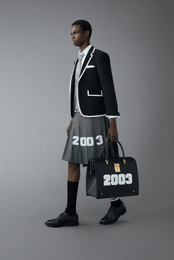 Thom Browne 20th Anniversary Capsule Collection menswear womenswear lookbook