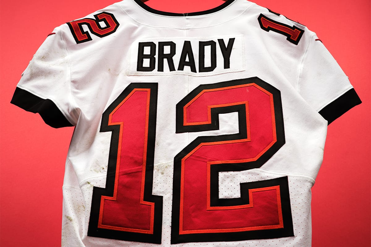 Christensen Brady replica jersey