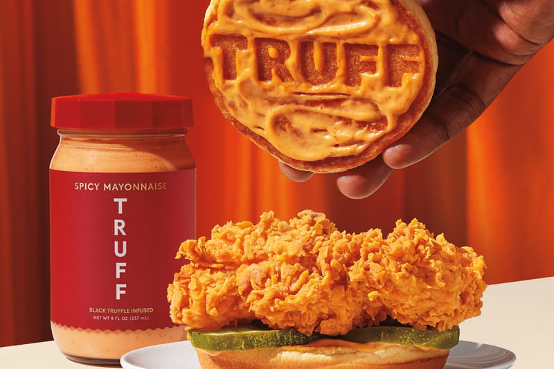 The TRUFF x Popeyes Spicy TRUFF Chicken Sandwich Delivers Luxurious Heat