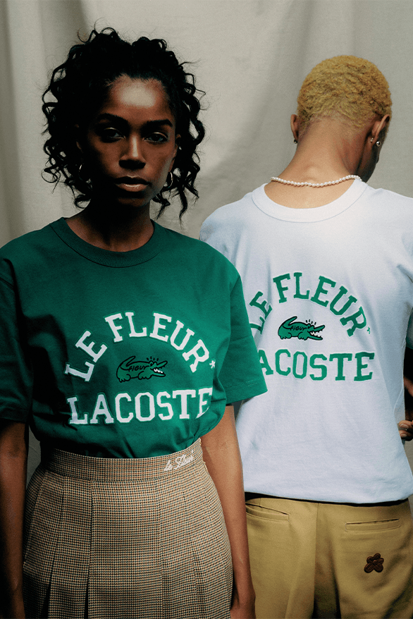 le FLEUR Lacoste Collaboration Release Information details date menswear womenswear Tyler the Creator