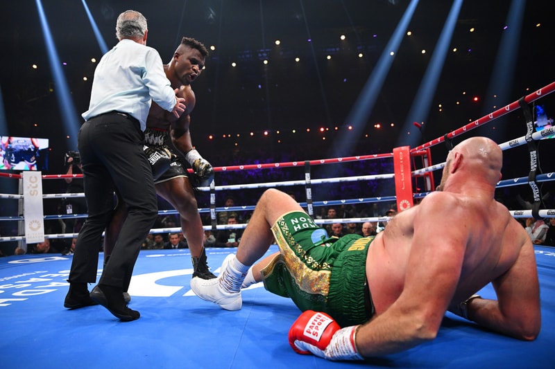Tyson Fury Defeats ex-UFC Francis Ngannou Split Decision Info Tommy KSI