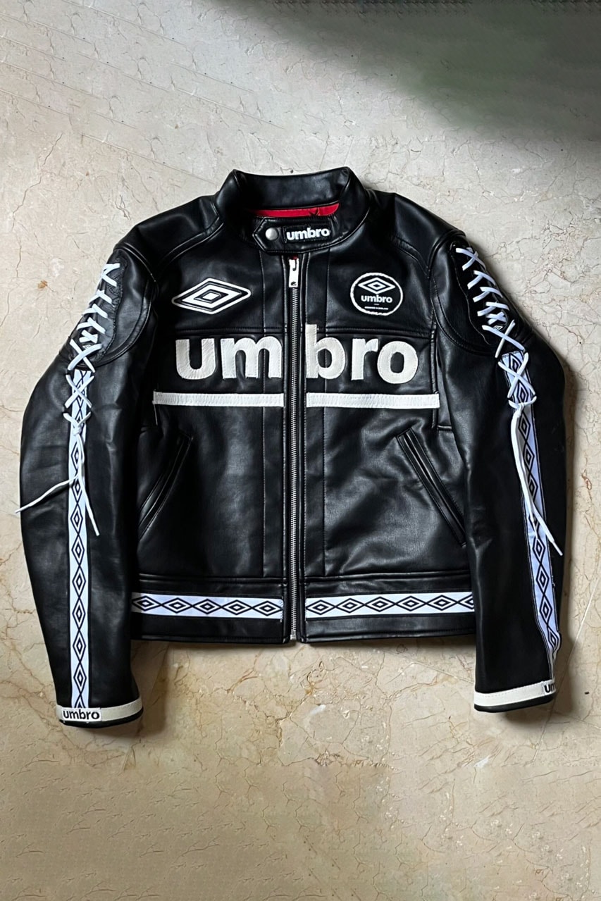 Umbro’s ‘Make New’ Upcycling Campaign Concludes EGOR Fashion Streetwear Biker Clothing Unwanted FC Diamond FC Sports Soccer