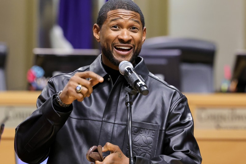 usher las vegas city councilman mayor ceremony my way residency key tuesday october 17 super bowl halftime show lviii 2024