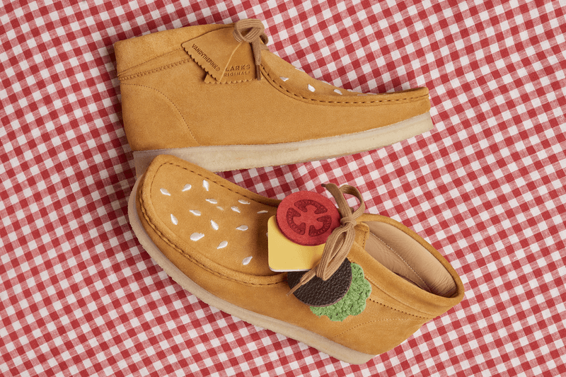Get Cooking With Vandy The Pink's Hamburger-Inspired Clarks Originals Wallabee Boot