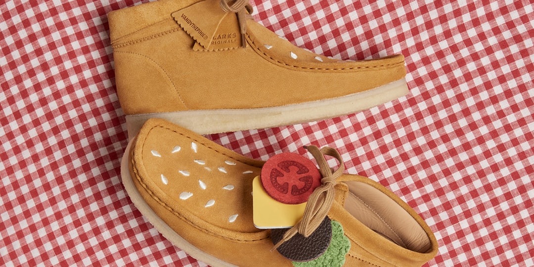 Get Cooking With Vandy The Pink's Hamburger-Inspired Clarks Originals Wallabee Boot