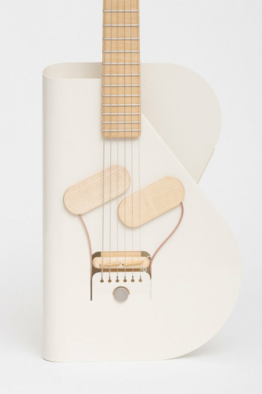 Verso Instruments Wraps Cosmo Electric Guitar in Vibrant Metal Sheet acoustic 