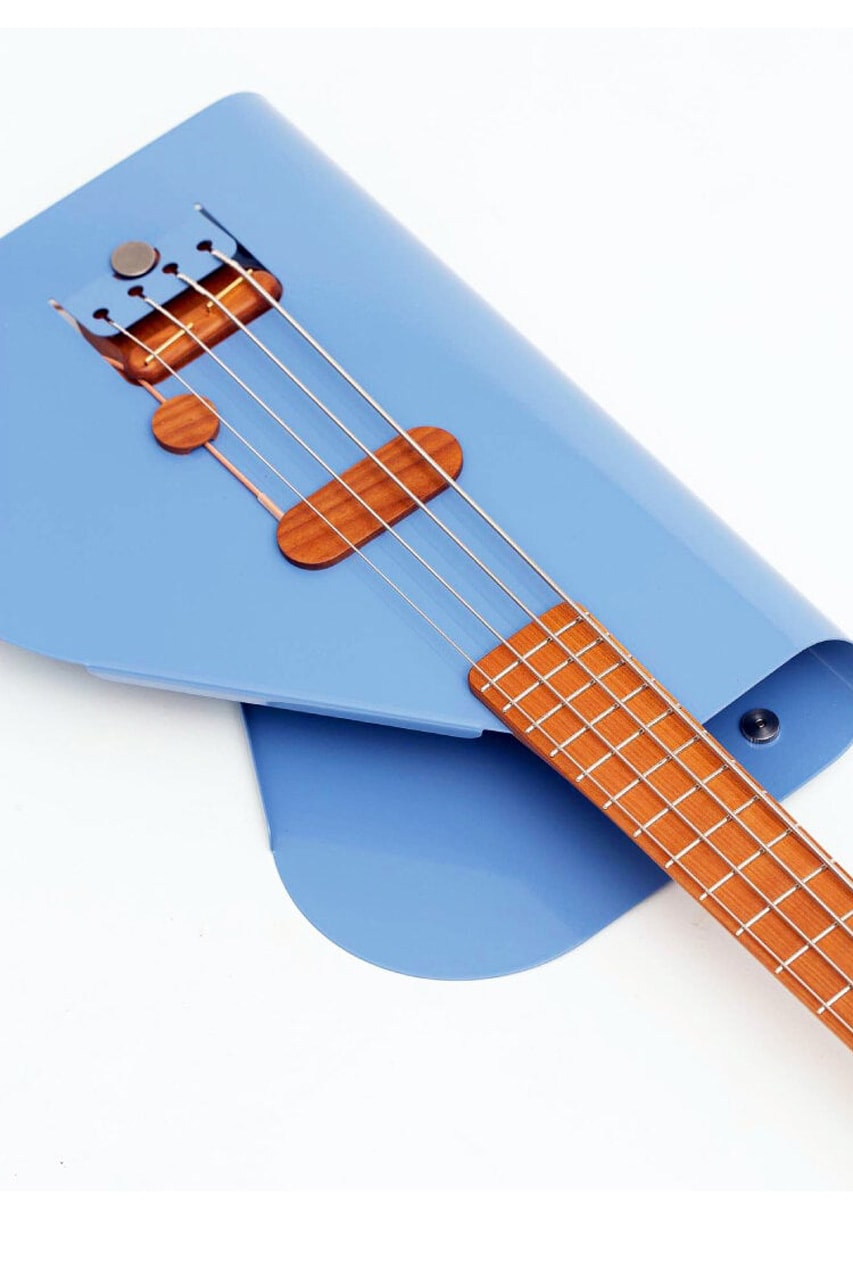 Verso Instruments Wraps Cosmo Electric Guitar in Vibrant Metal Sheet acoustic 