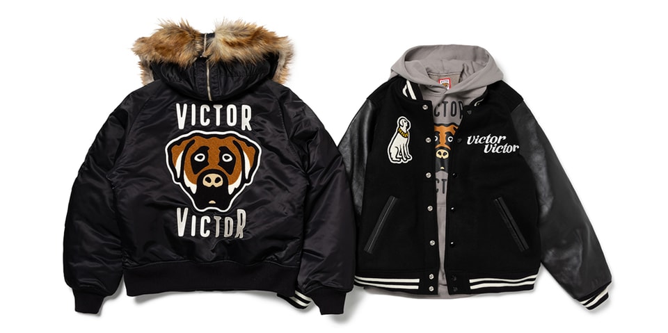 VICTOR VICTOR かわゆく VARSITY JACKET XL
