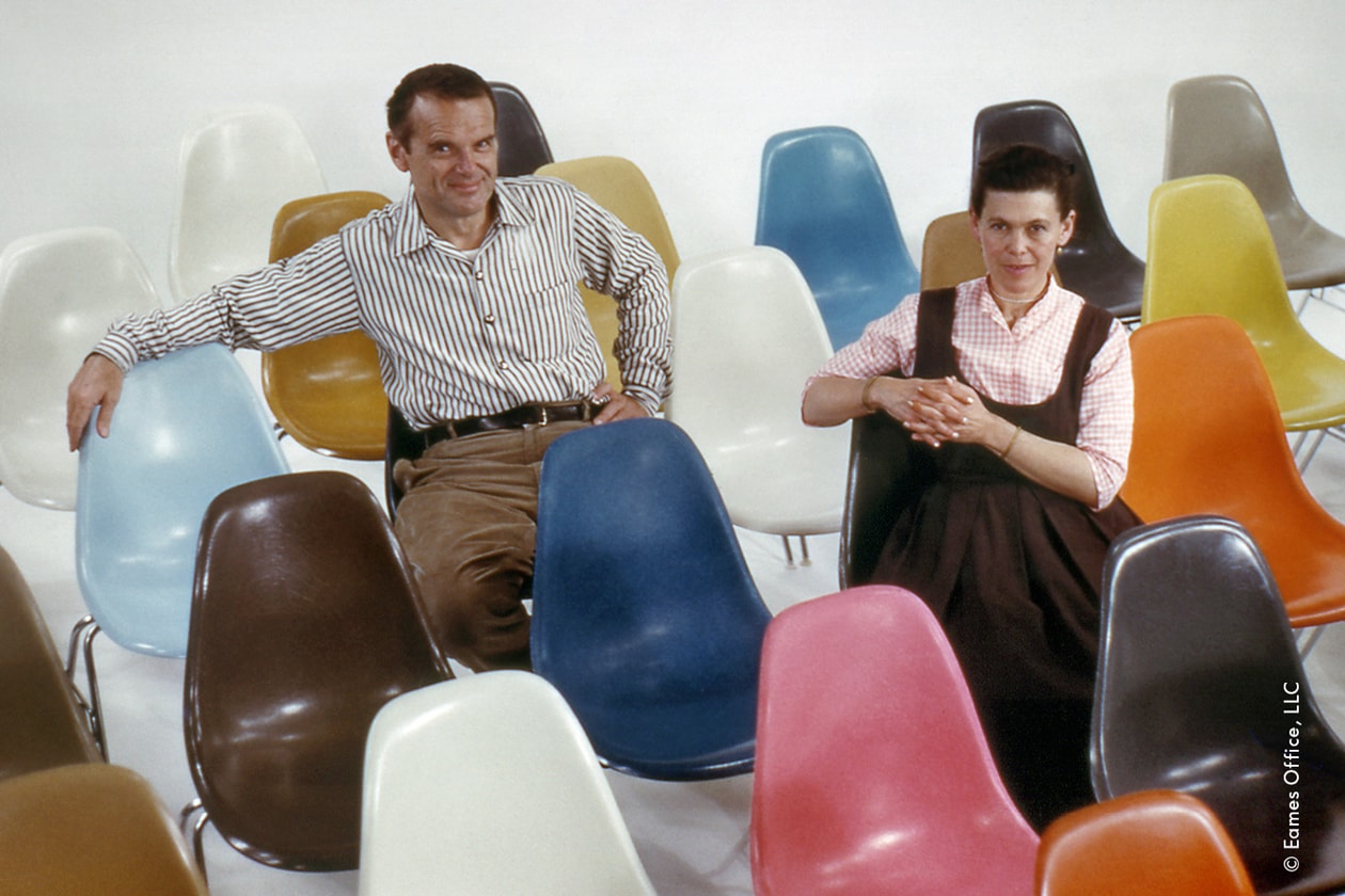eames vitra demetrios charles ray sessions design furniture modernist plastic shell lounge chair manufacturer nora willi fehlbaum office design museum 