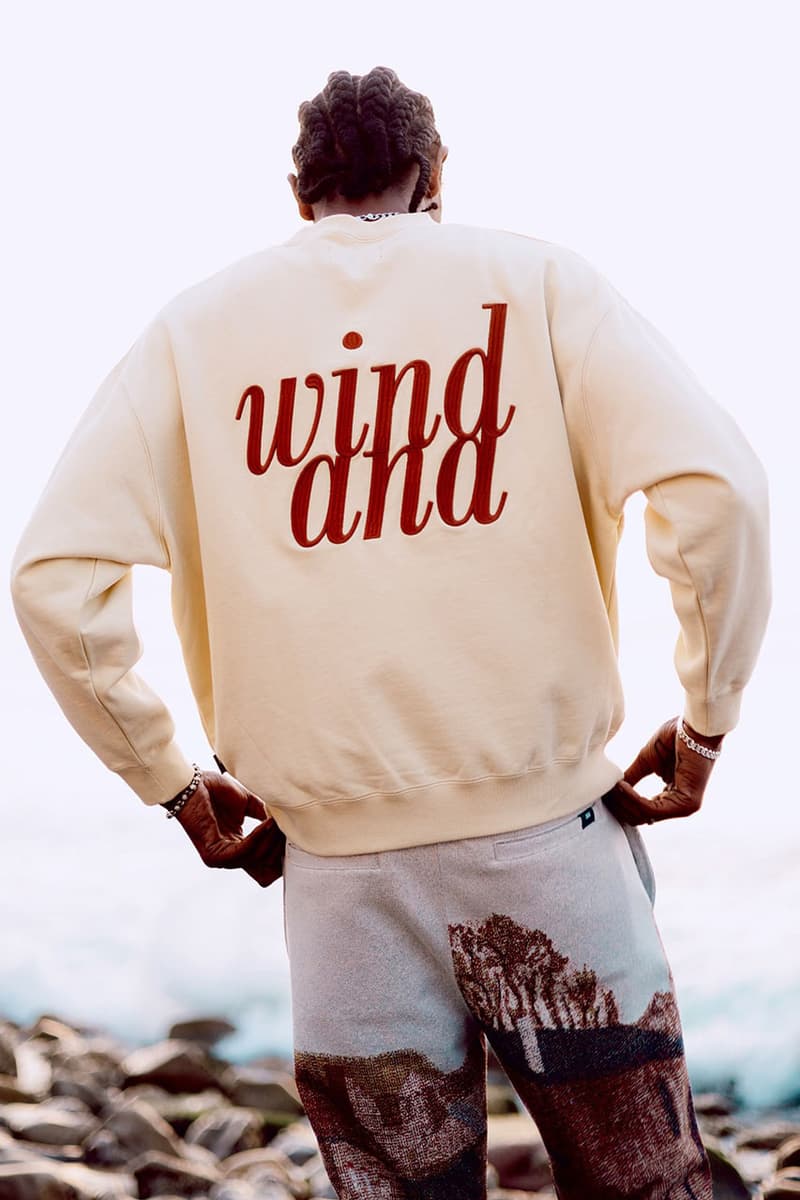 WIND AND SEA FW23 is a European Travel Dream takashi kumagai japan europe landscape culture streetwear skate minimal water jacket denim knitwear crochet