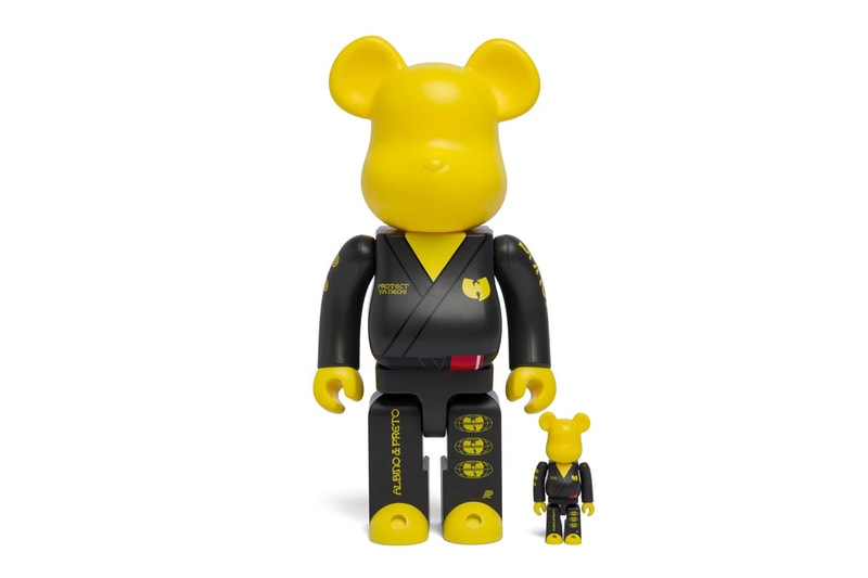 Wu-Tang Clan x Albino & Preto Medicom Toy BE@BRICK 100%/400%