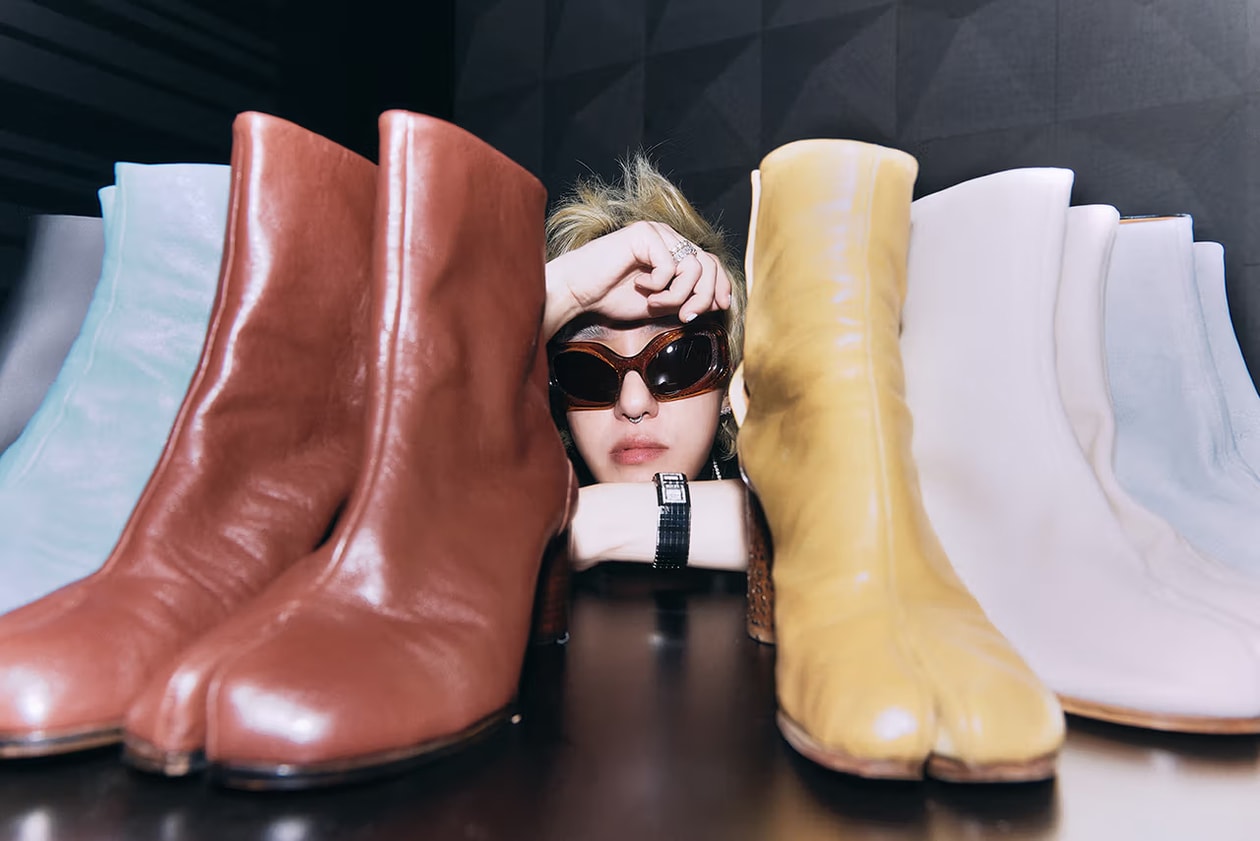 sole mates zion t maison margiela tabi ankle boot interview conversation k pop star