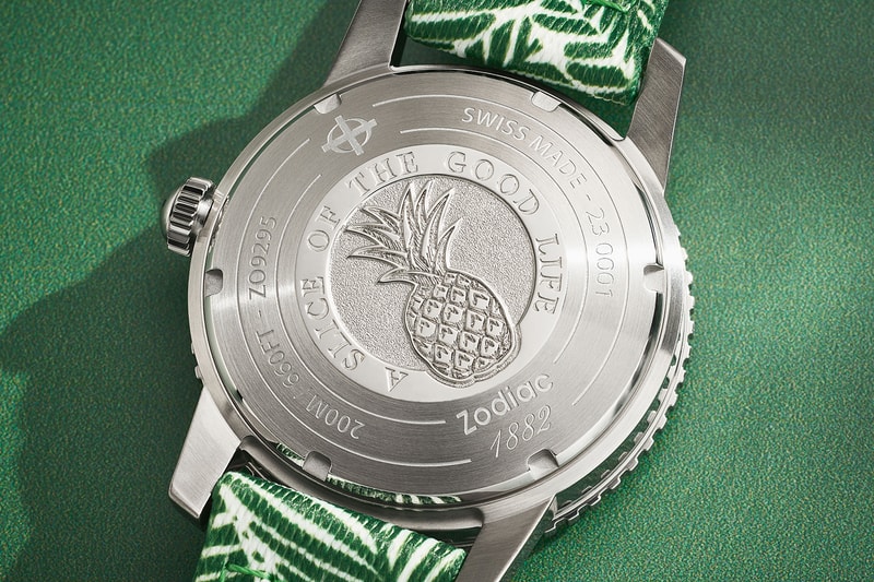 Zodiac Ariel Adams aBLogtoWatch Super Sea Wolf Pineapple Dream Limited Edition Collaboration Info