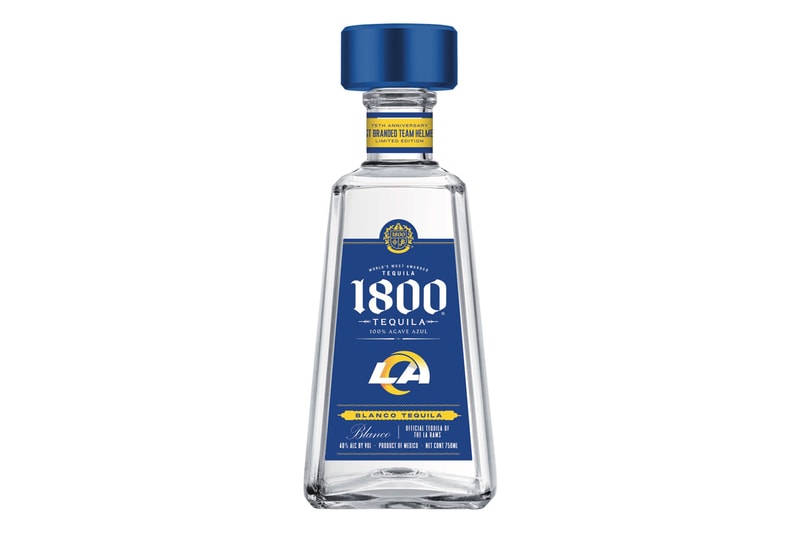1800 Tequila Gives Six NFL Teams the Unofficial Cosign Los Angeles Rams, Las Vegas Raiders, Carolina Panthers, San Francisco 49ers, Detroit Lions and Jacksonville Jaguars. purchase football bottle blanco reposado agave