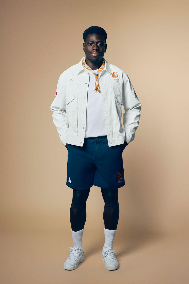 DENHAM Official Fashion Wear Partner for Netherlands Olympic Paralympic Team Sports Paris Clothing Streetwear 