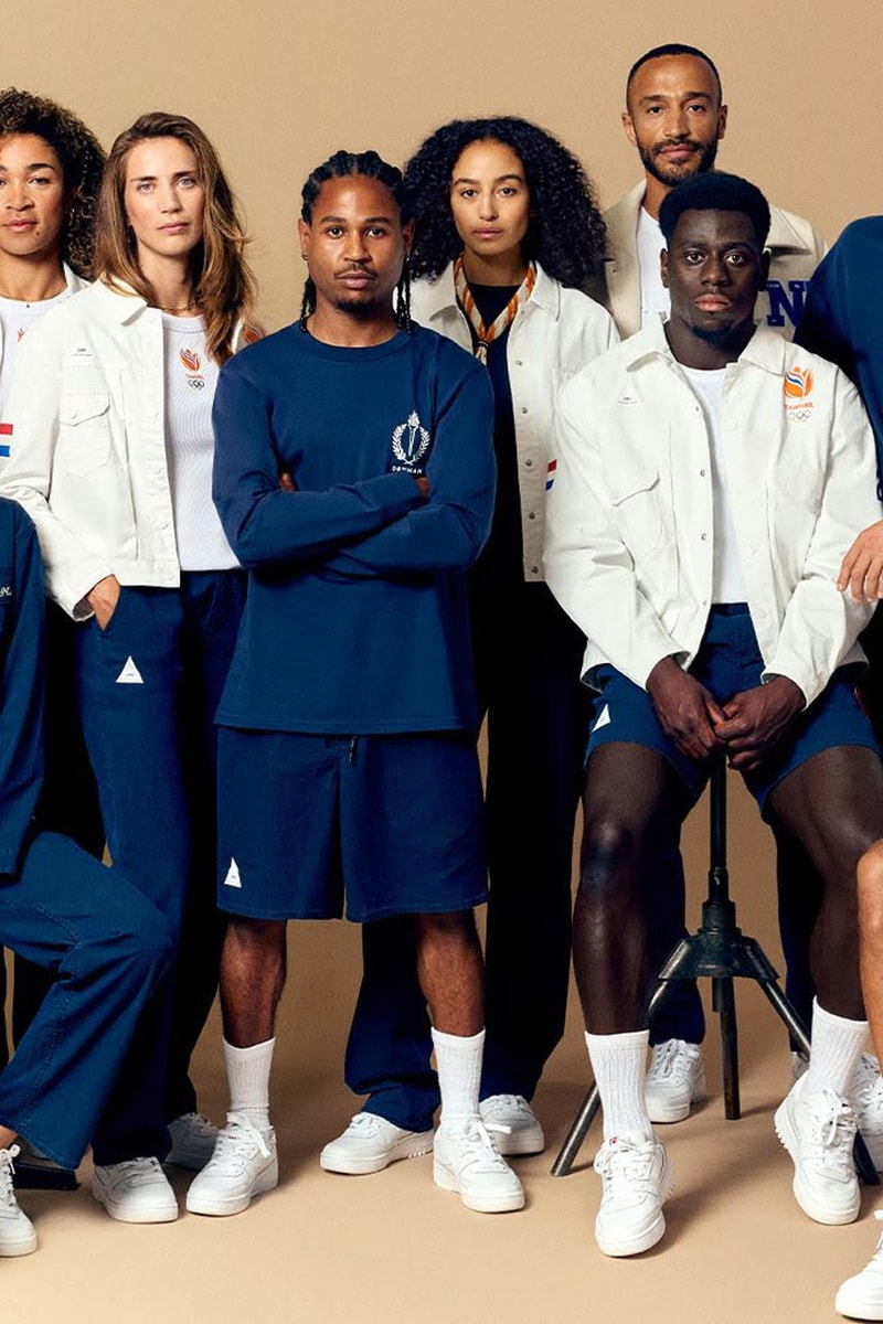 DENHAM Official Fashion Wear Partner for Netherlands Olympic Paralympic Team Sports Paris Clothing Streetwear 