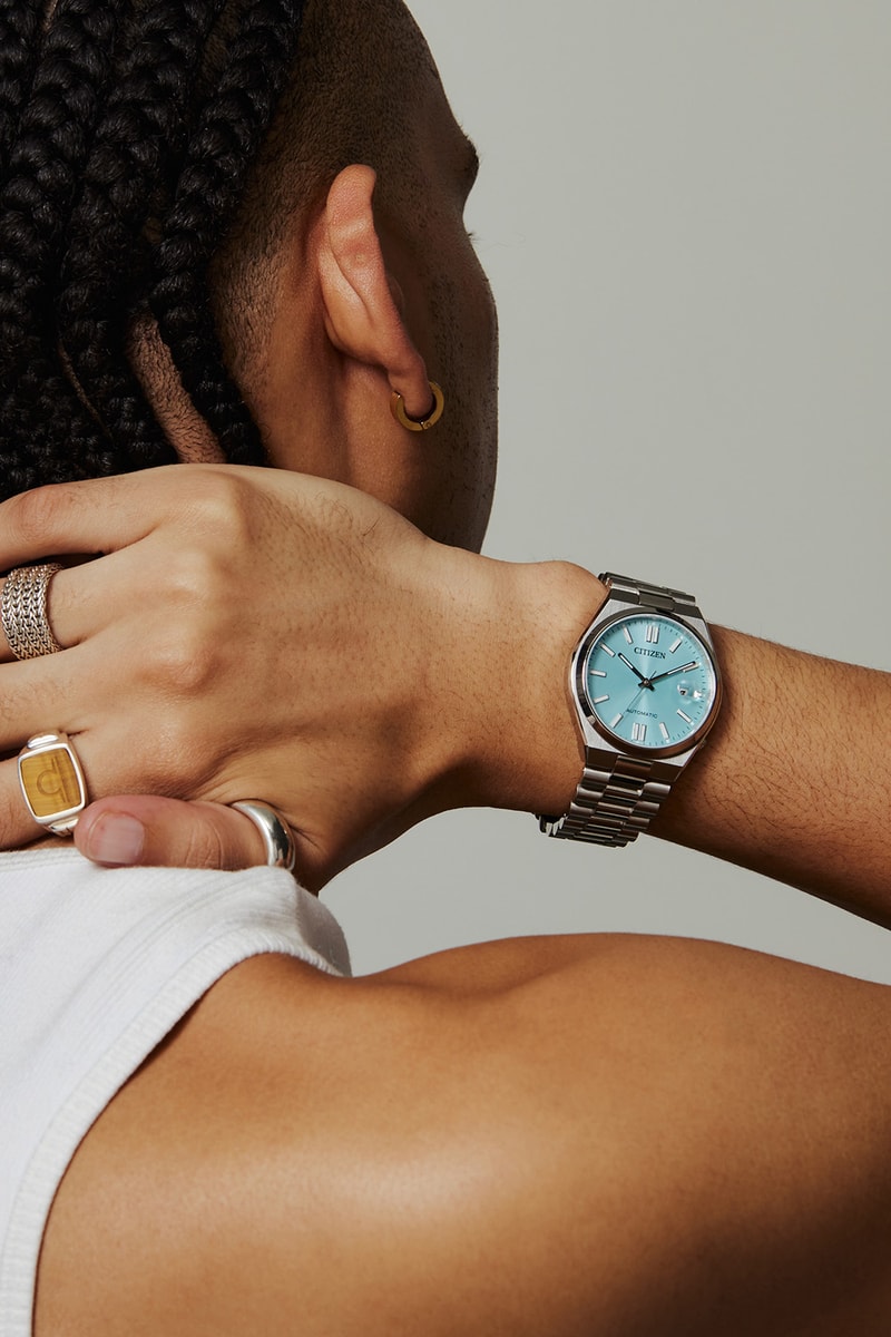 Citizen Vintage-Inspired Tsuyosa Watch in Bold Colorways