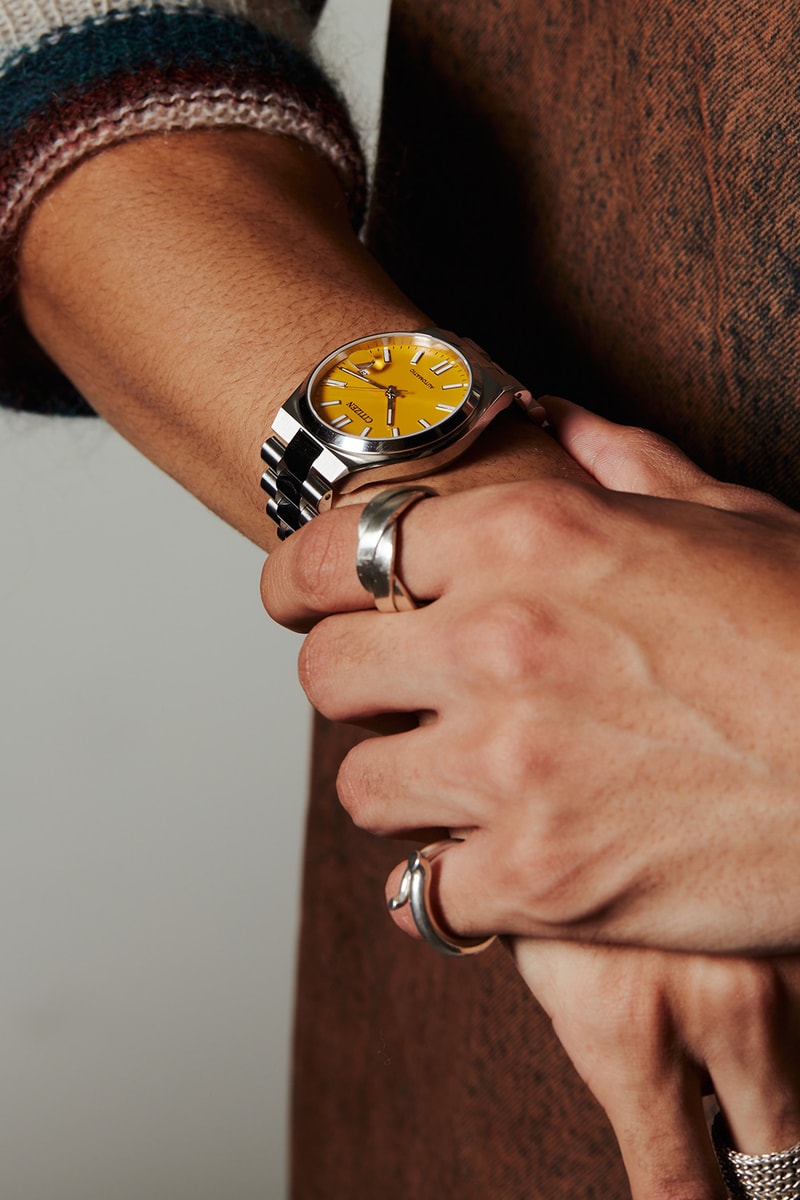 Citizen Vintage-Inspired Tsuyosa Watch in Bold Colorways