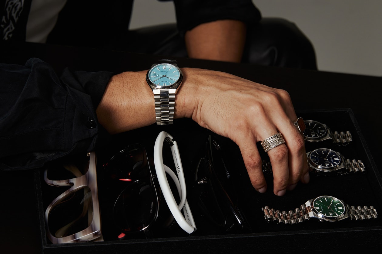 Citizen Vintage-Inspired Tsuyosa Watch in Bold Colorways