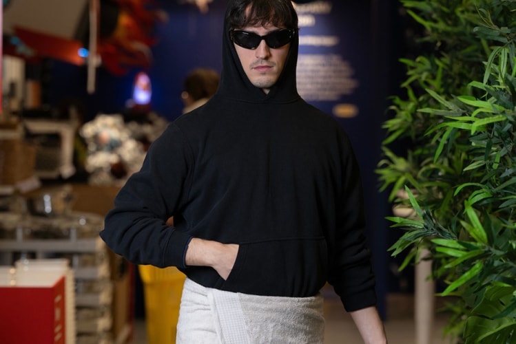 IKEA Crafts Its Own Balenciaga Towel Skirt