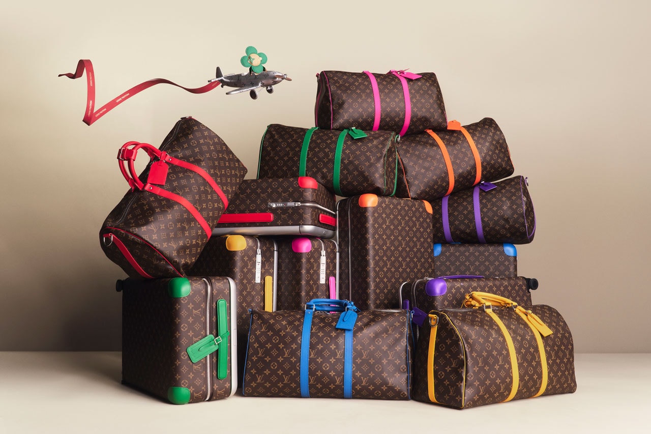 Louis Vuitton’s Travel Pieces Get a Rainbow Treatment With LV Colormania Fashion