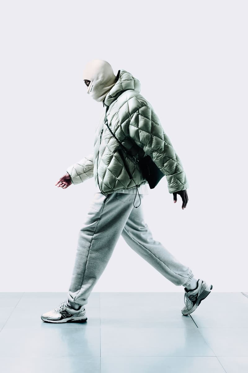 MKI MIYUKI ZOKU Fall Winter 2023 Suiting Collection Fashion Leeds Yorkshire Contemporary Puffer Hoodie Balaclava Leeds UK