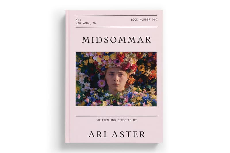 A24 Midsommar Merch Collection screenplay book patch Release Info