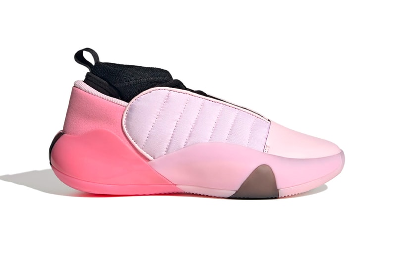 The adidas Harden Vol. 7 Is Pretty in "Pink" in Upcoming Release IH7707 James harden release info los angeles clippers nba basketball