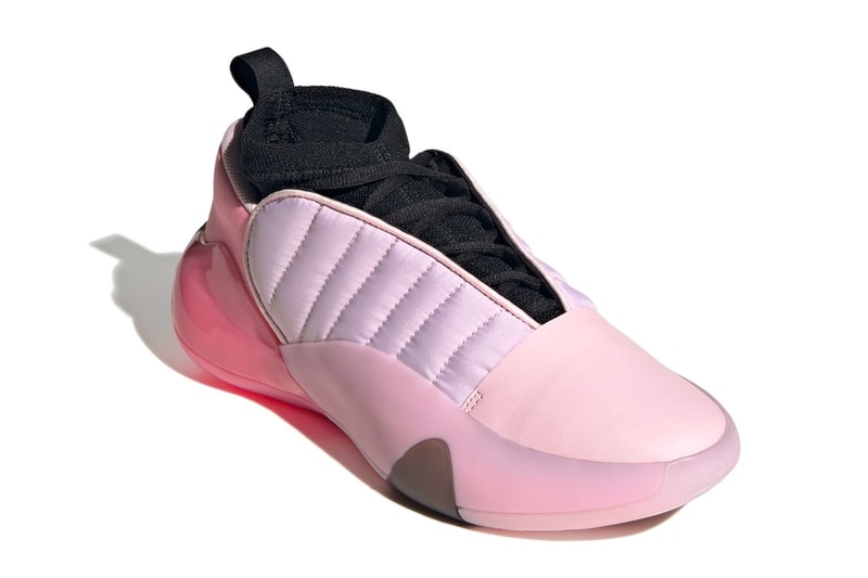 The adidas Harden Vol. 7 Is Pretty in "Pink" in Upcoming Release IH7707 James harden release info los angeles clippers nba basketball