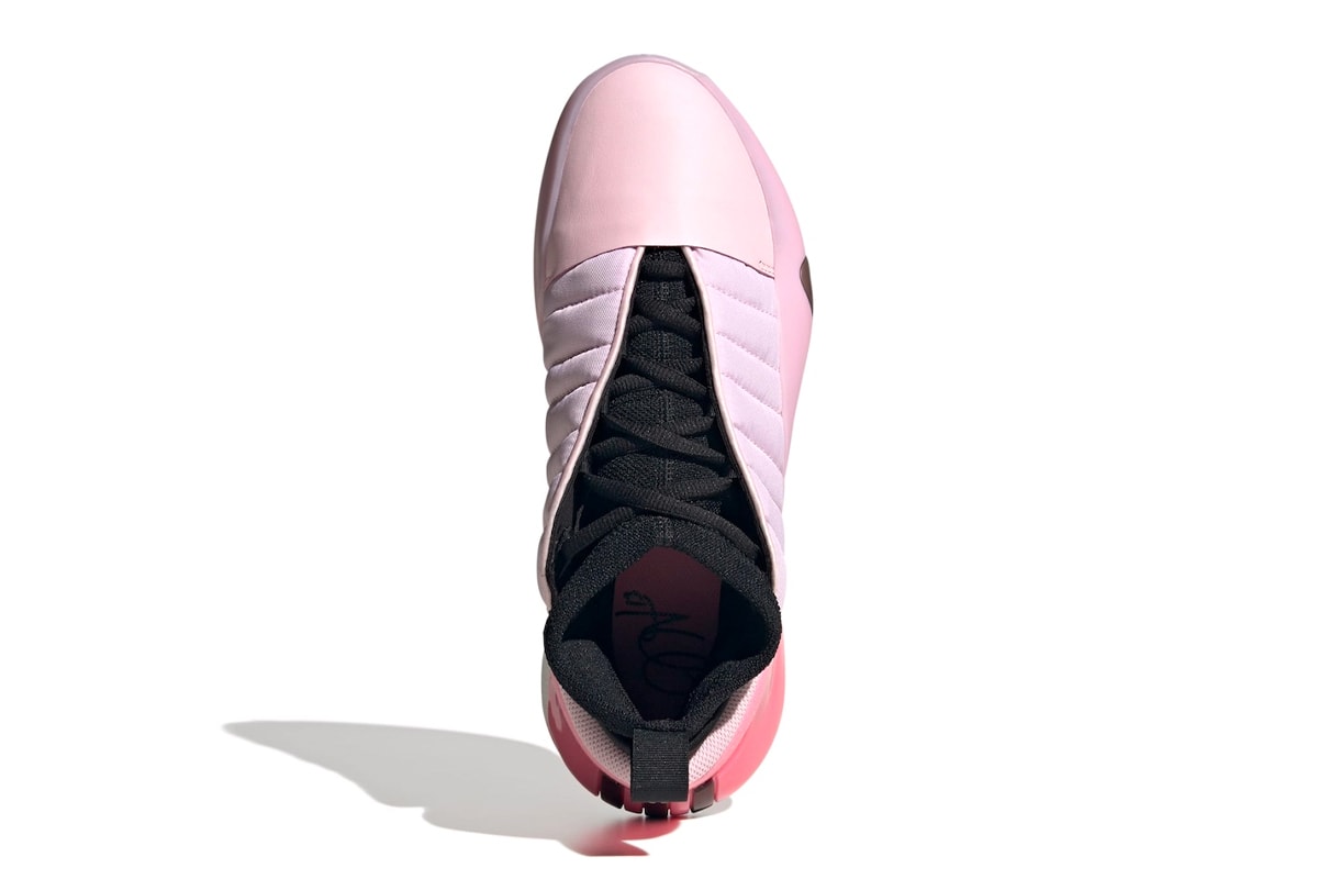 The adidas Harden Vol. 7 Is Pretty in "Pink" in Upcoming Release IH7707 James harden release info los angeles clippers nba basketball