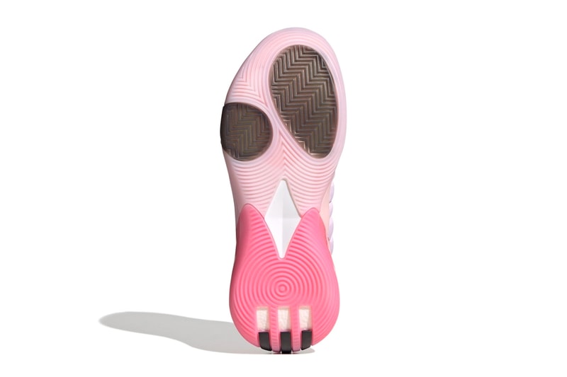 The adidas Harden Vol. 7 Is Pretty in "Pink" in Upcoming Release IH7707 James harden release info los angeles clippers nba basketball