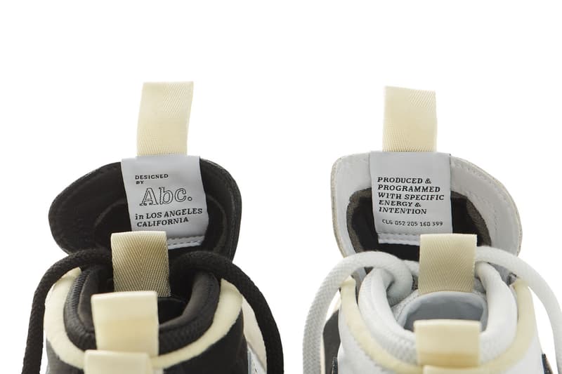 Advisory Board Crystals x Vans Continue “Miracle Conditions” Collection with the Vans x Abc. SK8-Hi vault skate high sneaker model ext blue colorway white laces box Vans EVDNT EXT ULTI collab sneaker drop release price 