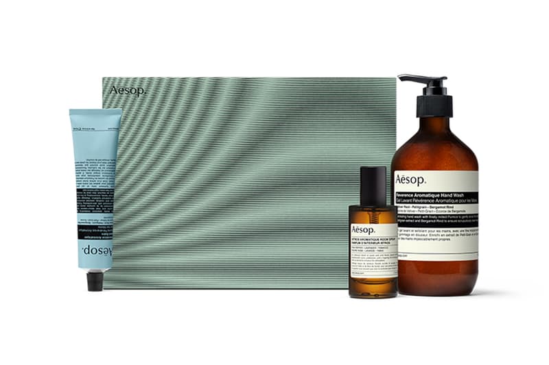 Aēsop “Resonant Gestures” Festive Gift Kits Release Info