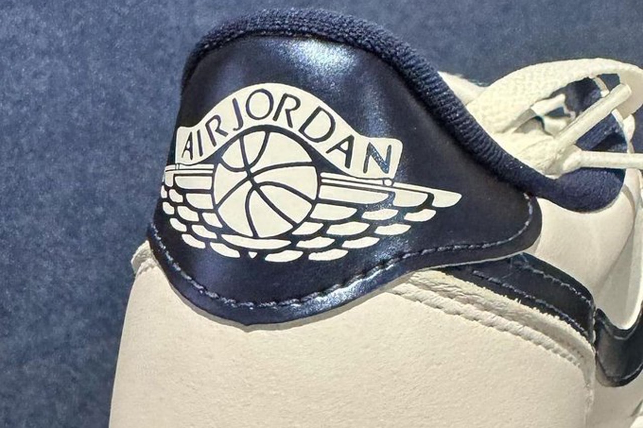 Take a First Look at the Air Jordan 1 Low '85 "Metallic Navy" sneaker news 